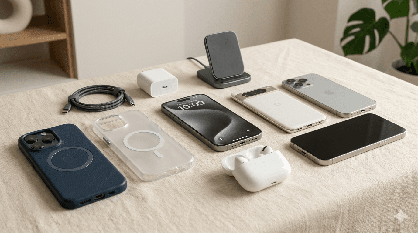 Téléphones et accessoires en vedette